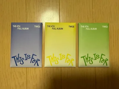 TWICE THIS IS FOR 特典トレカセット3種セット