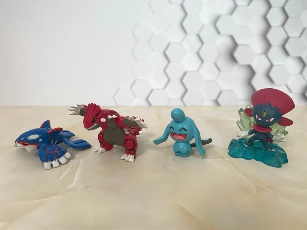 ポケモンボールチョコ 4体セット グラードン カイオーガ TOMY 2000年代