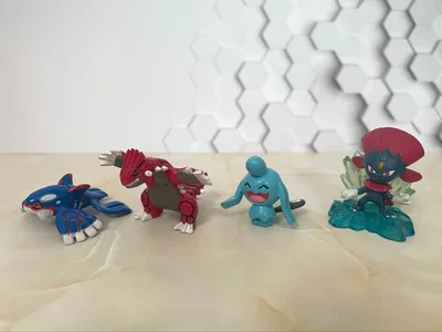 ポケモンボールチョコ 4体セット グラードン カイオーガ TOMY 2000年代