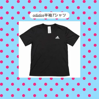 adidas 半袖Tシャツ ブラック