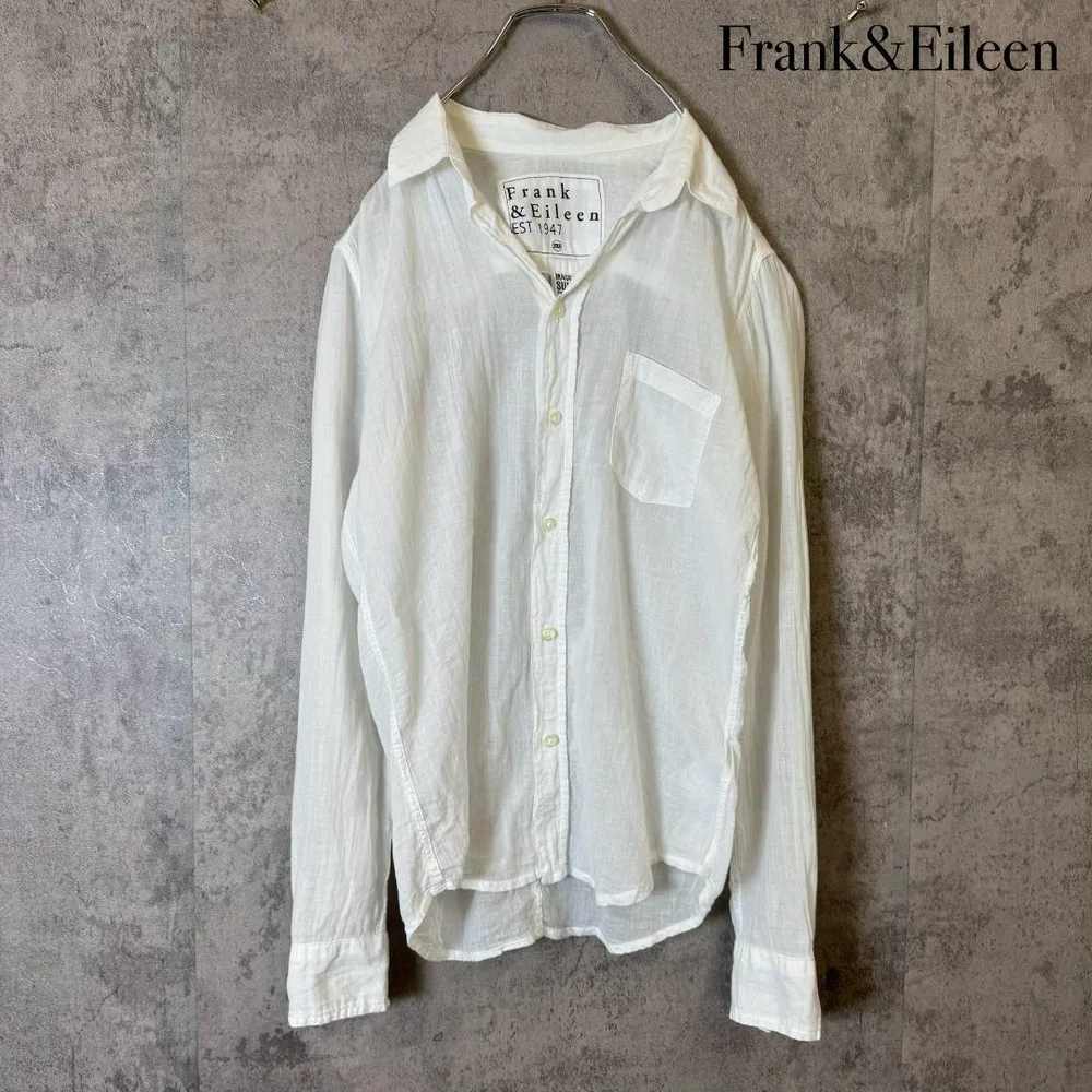 Frank&Eileen コットンシャツ XXSサイズ USA製 R681