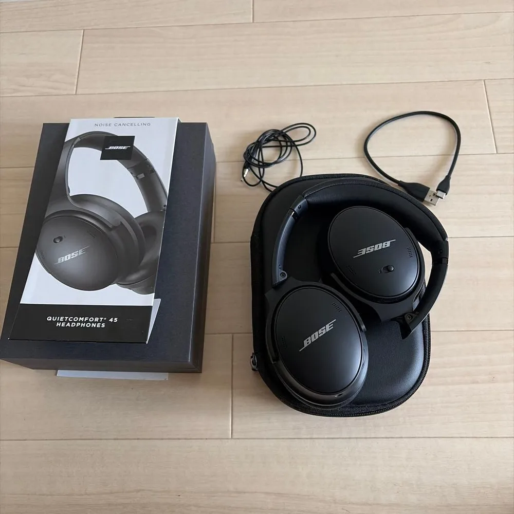 【美品】Bose QuietComfort 45 ヘッドホン