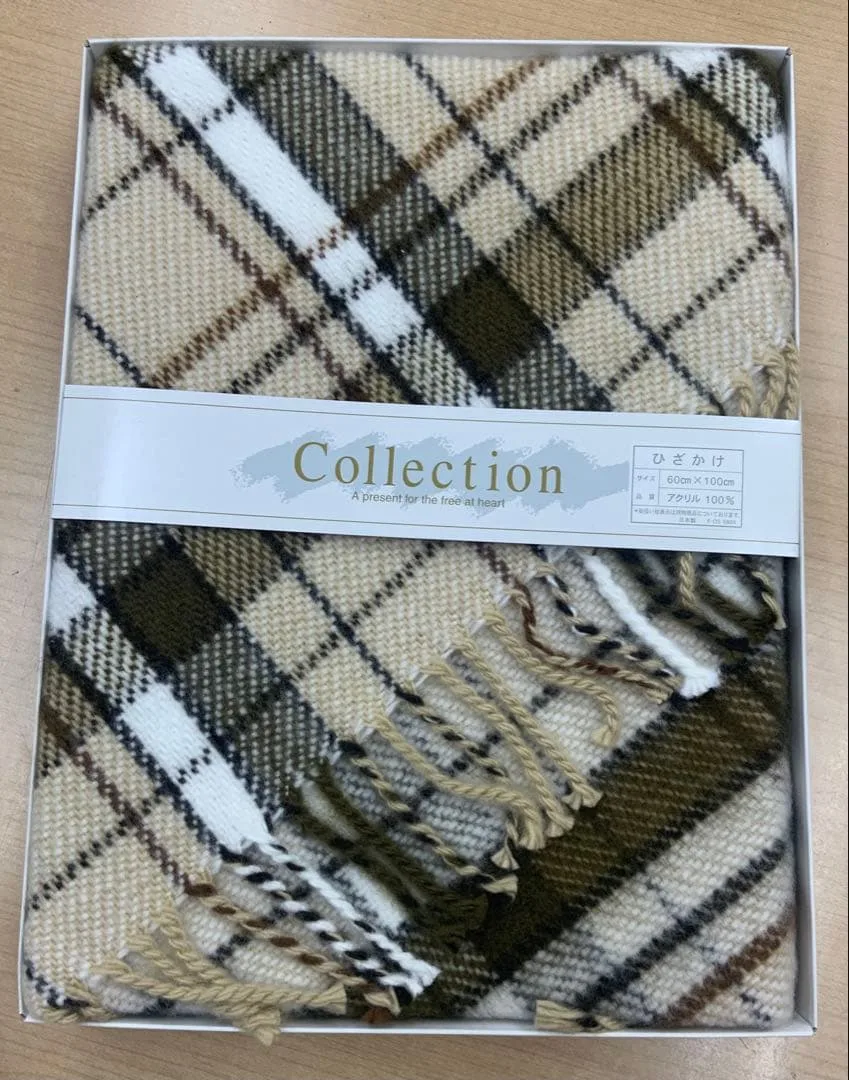 Collection ひざかけ アクリル100%