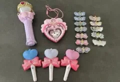 キミとアイドルプリキュア アイドルハートブローチ キラキラショータイムマイク