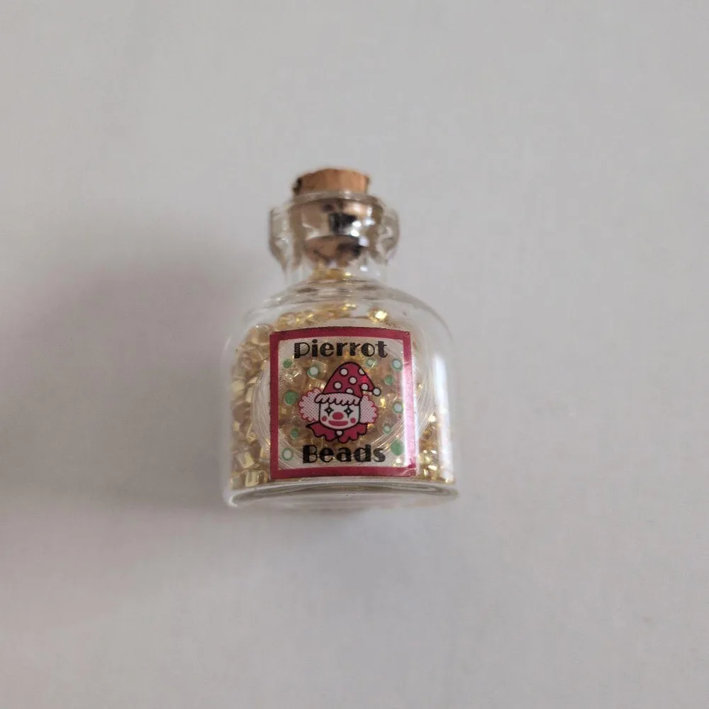 Pierrot Beads 小瓶入り ゴールド系 ビーズ