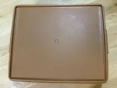 タッパーウェア スーパーケース ブラウン 収納ケース 衣装ケース
