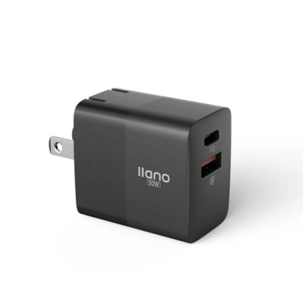 【新品】llano 30W 急速充電器 2ポート PD USB-C Type-C