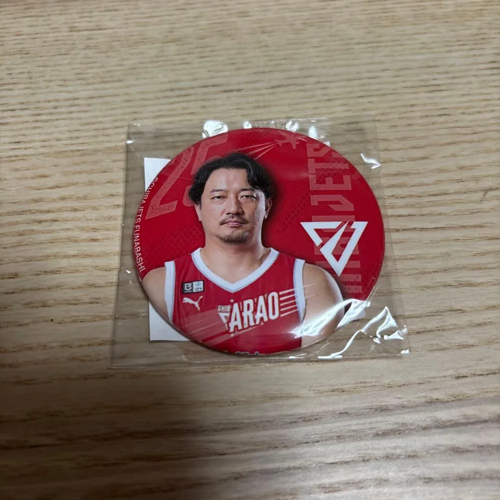 千葉ジェッツ 荒尾岳 缶バッジ
