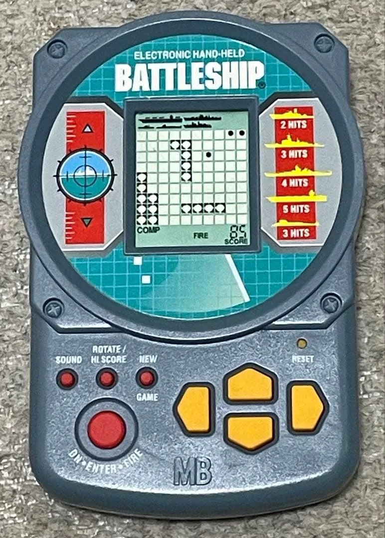 เกม LCD วินเทจปี 1995 เรือประจัญบานของบริษัท Hasbro Japan ◆สภาพดี