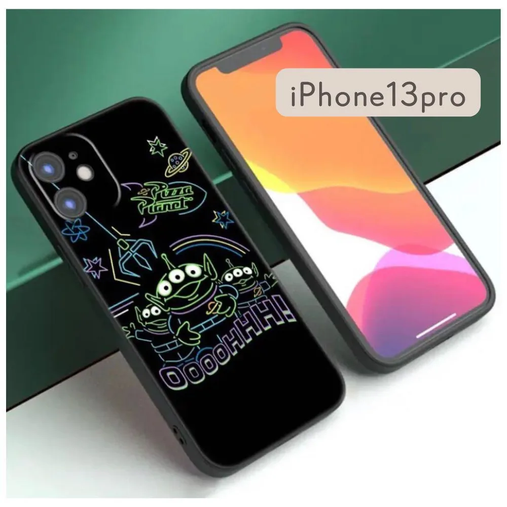 【iPhone13Pro】 ソフトケース トイストーリー リトルグリーンメン