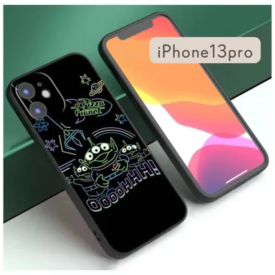 【iPhone13Pro】 ソフトケース トイストーリー リトルグリーンメン