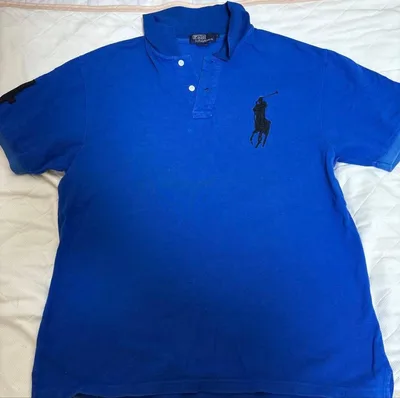 Polo by Ralph Lauren ポロシャツ ブルー L