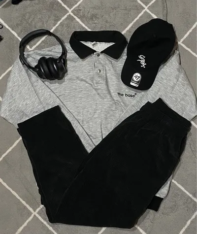 c-boy style シティボーイ ポロシャツ✖️corduroy 古着
