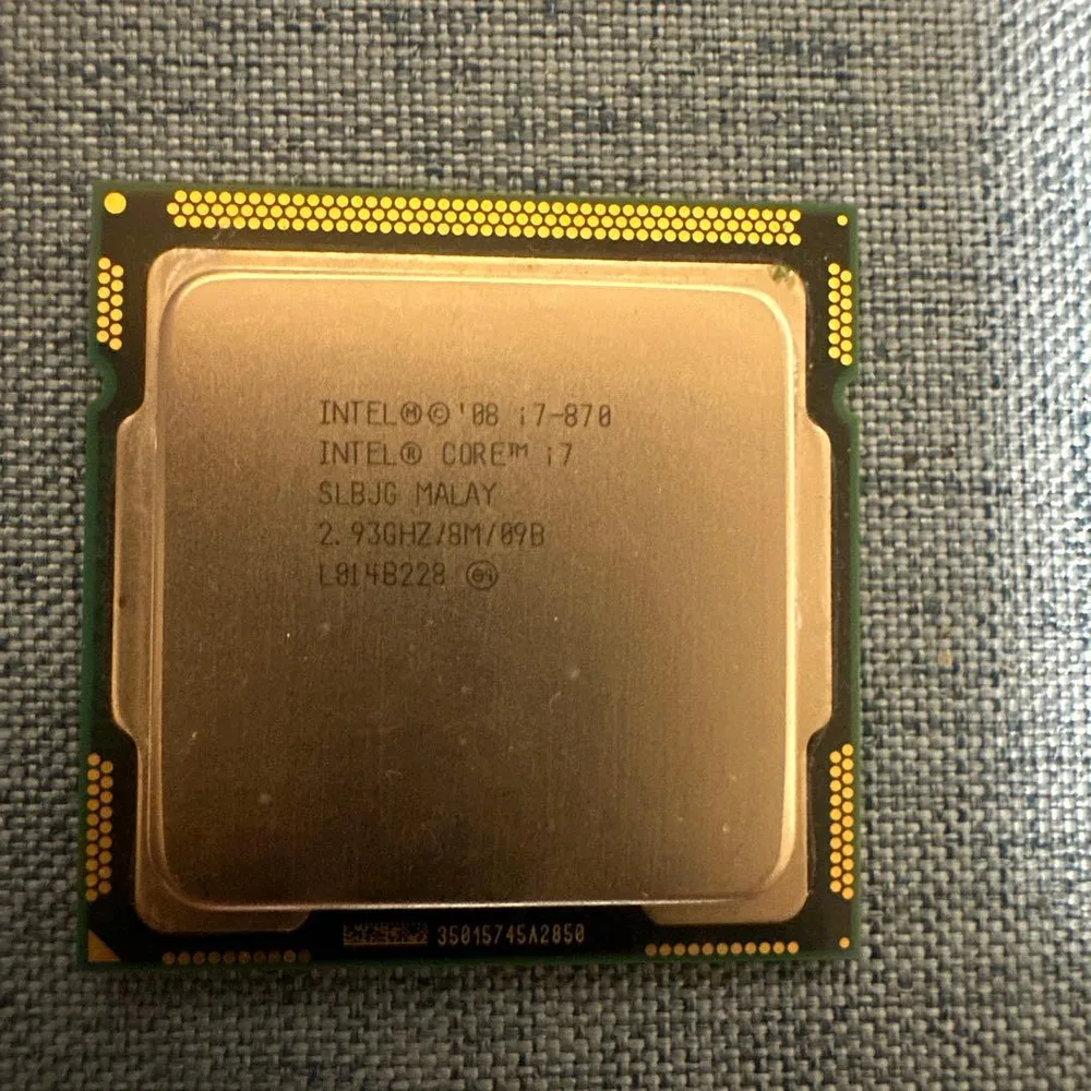 Intel Core i7-870 CPU 本体