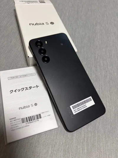 【新品未使用】nubia S 5G 本体 ブラック Y!mobile