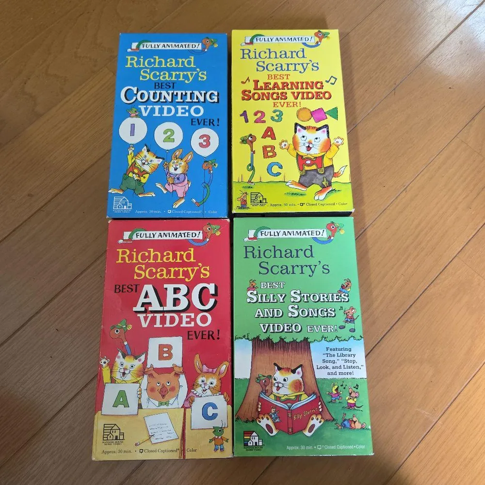 วิดีโอภาษาอังกฤษของ Richard Scarry