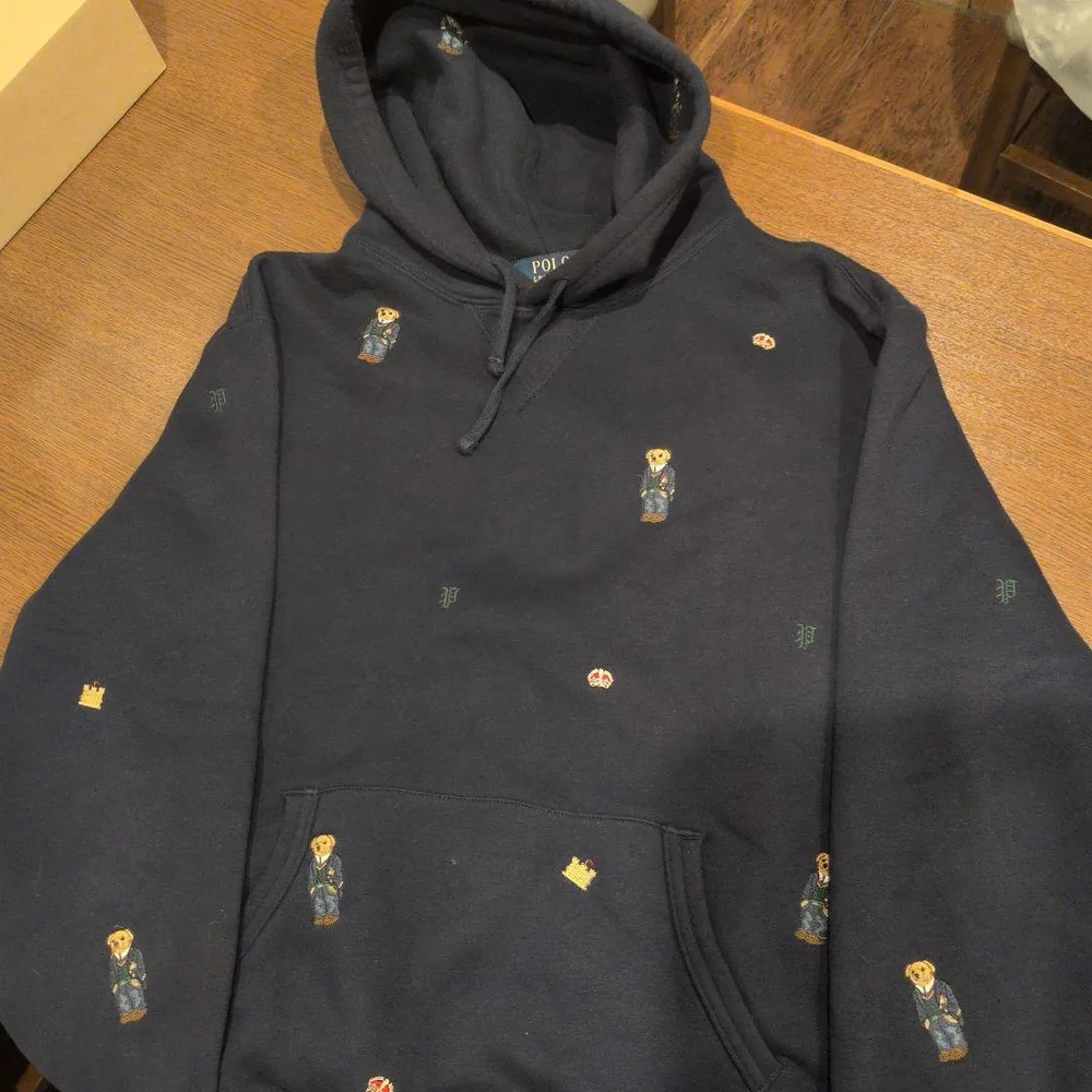 POLO RALPH LAUREN ポロベア パーカー ネイビー L