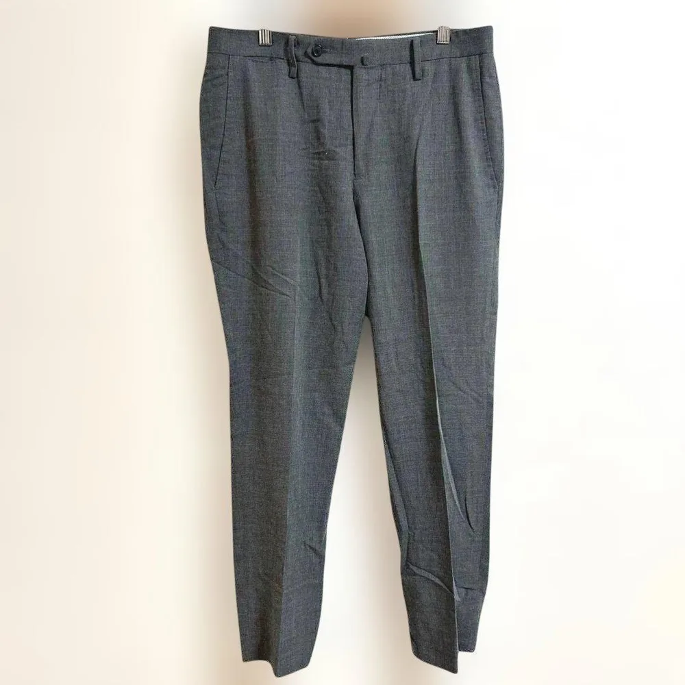 ノーリーズ NOLLEY'S センタープレスパンツ スラックス 日本製 ウール