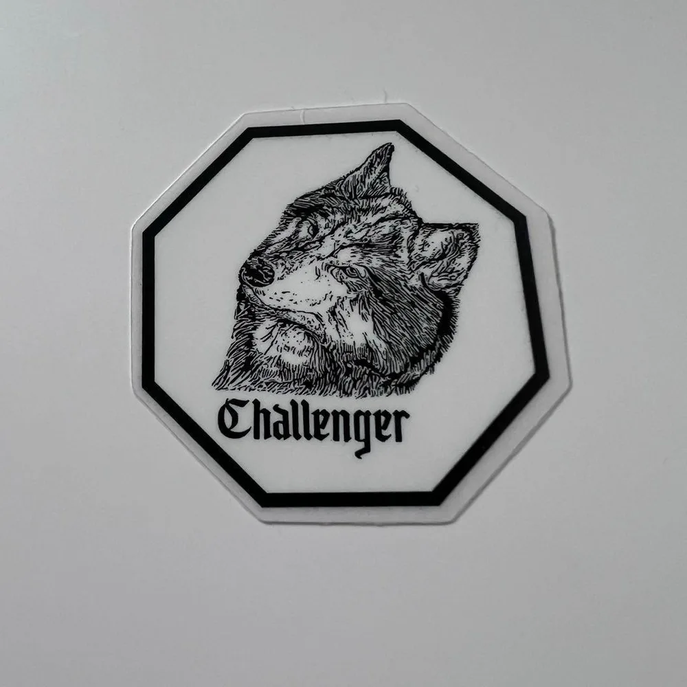 CHALLENGER ウルフ ステッカー