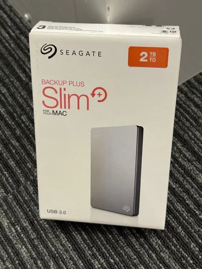 新品 Seagate Backup Plus Slim Portable 2TB