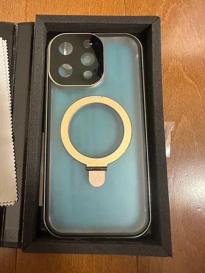iphone15 Promax 全面保護 覗き見防止 リング付き 360