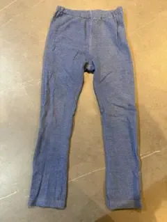 UNIQLO レギンス 10 分丈 ブルー 110
