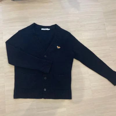 Maison Kitsune メゾンキツネ カーディガン ネイビー