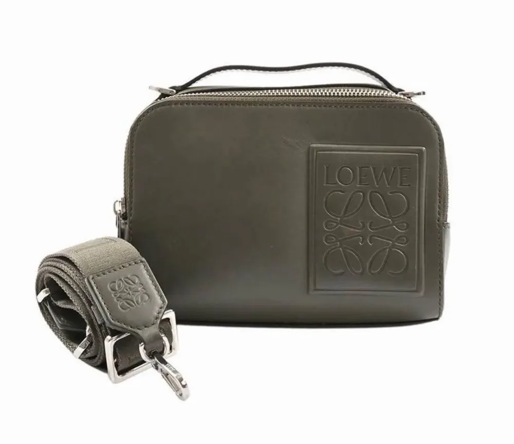 LOEWE ロエベ ショルダーバッグ クロスボディカメラバッグミニ カーキ ミニ