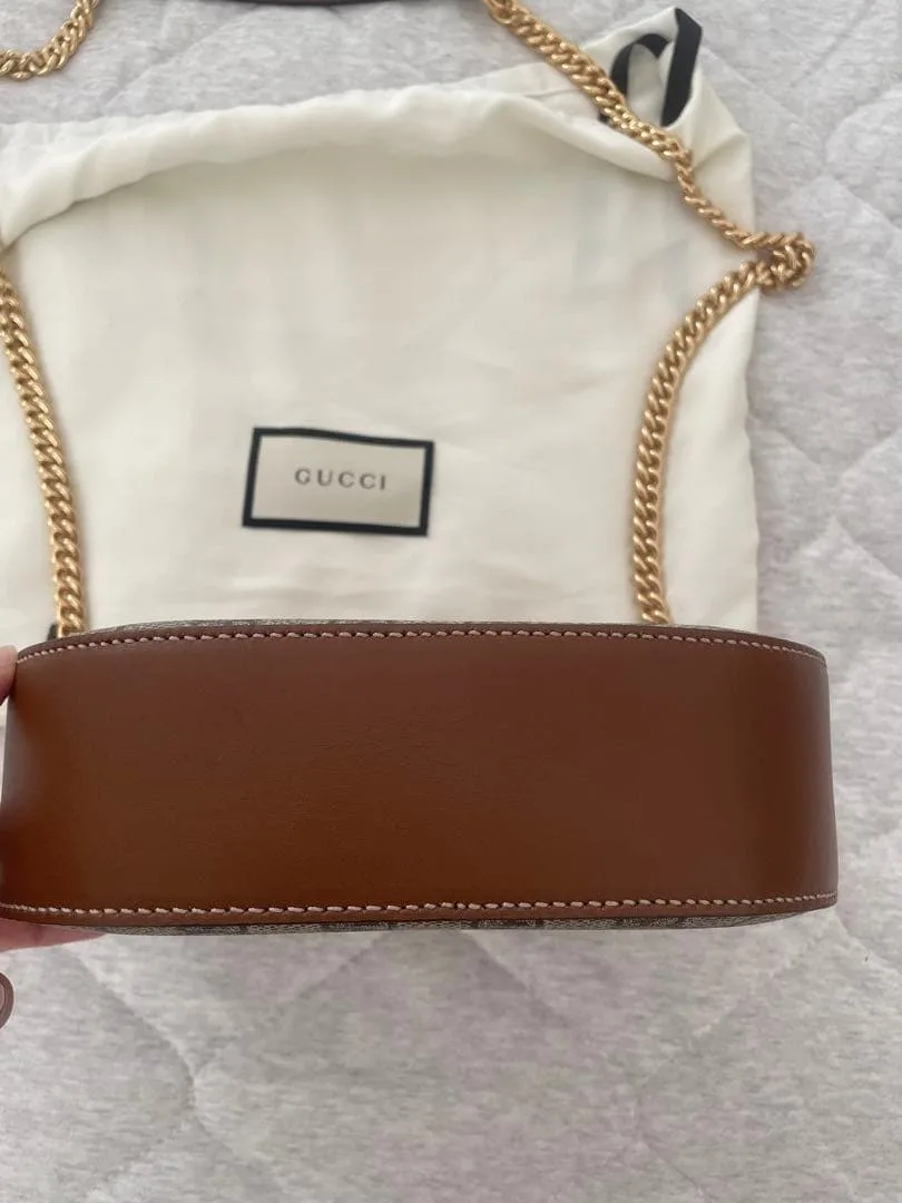 GUCCI GGスプリーム バタフライ ショルダーバッグ
