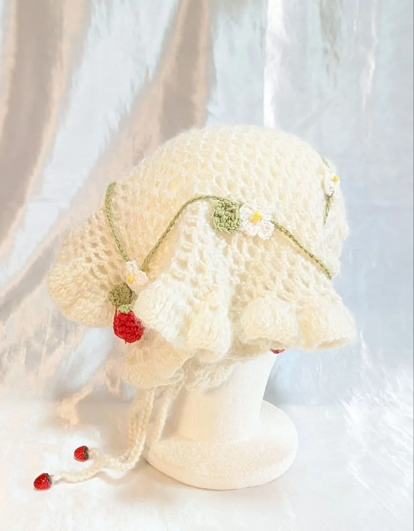 バブーシュカ ハンドメイド ヘッドドレス ボンネット ゴスロリ ロリータ