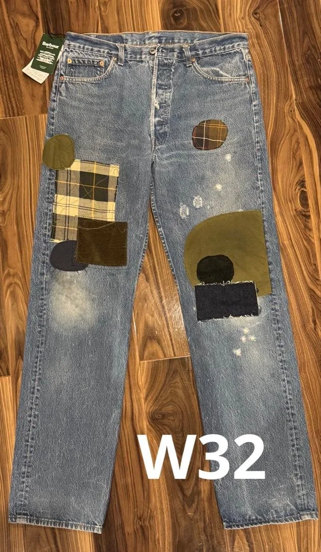 【未使用】Barbour × Levi’s ReLOVED W32