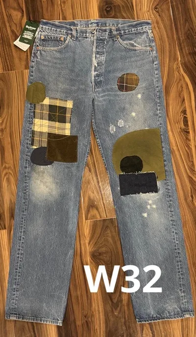 【未使用】Barbour × Levi’s ReLOVED W32