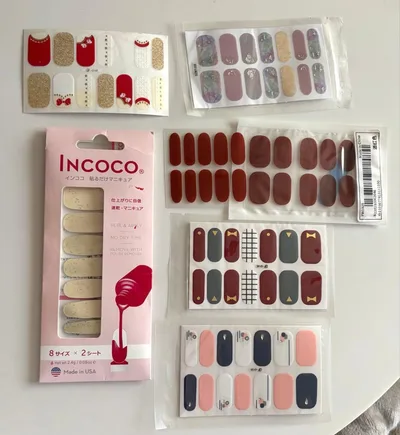 INCOCO SHEIN 他 ネイルシール まとめ売り セット 6種類