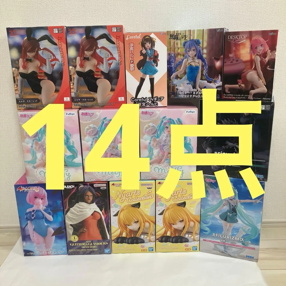 新作多数 送料込 プライズ フィギュア 他 まとめ売り 14点セット 匿名配送