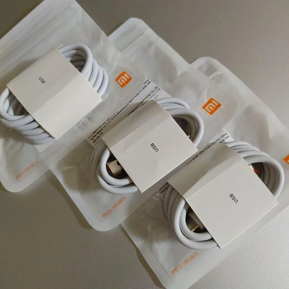 1m×3本 Xiaomi 120W USB-C 充電ケーブル