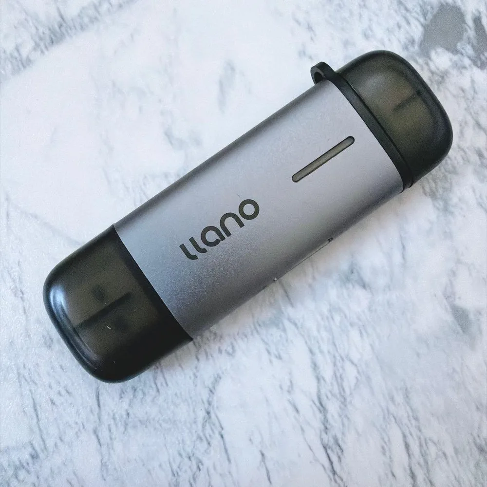 llano SDカードリーダー Type-C USB3.0 高速転送 2in1
