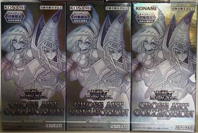 3 box 遊戯王 CROSS ART COLLECTION シュリンク無し