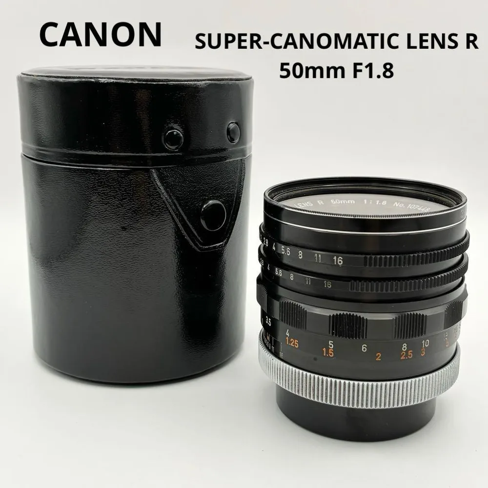 Canon SUPER-CANOMATIC LENS R 50mm F1.8