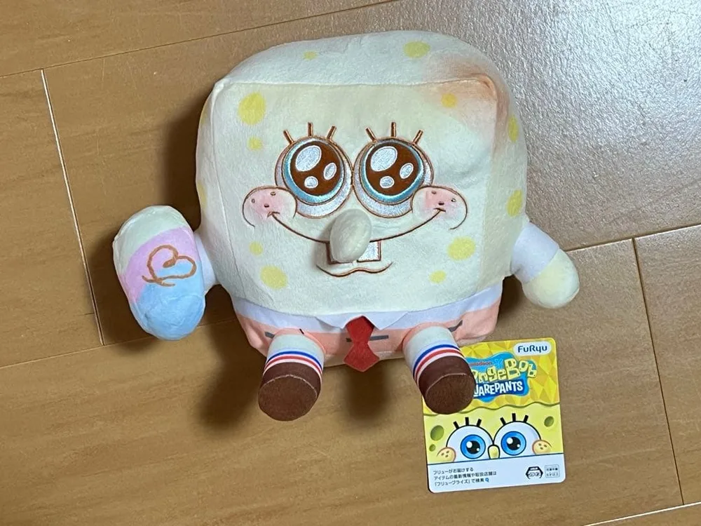 スポンジボブ ましゅまるむぬいぐるみ