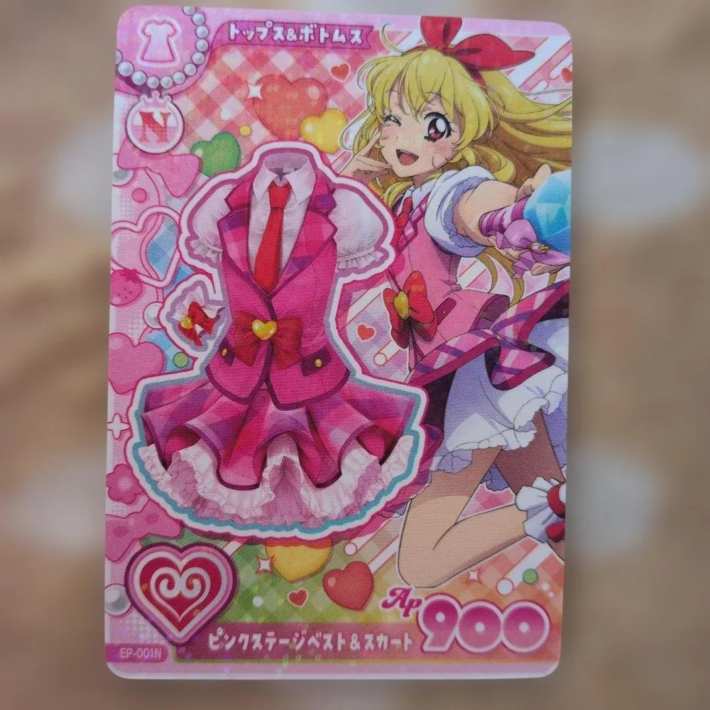 アイカツ ピンクステージベスト&スカート 星宮いちご カード24時間以内に即発送
