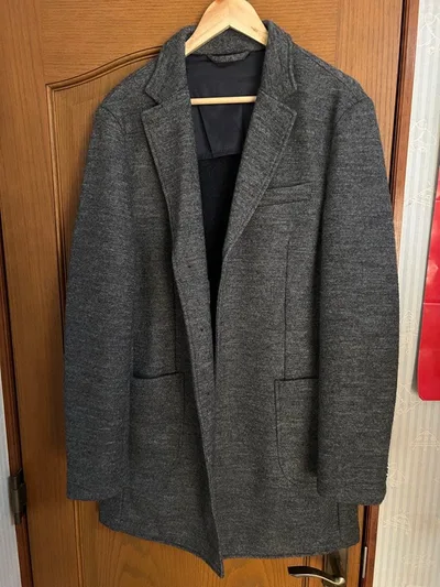 【TOMMY HILFIGER 】トミーヒルフィガー チェスターコート グレー