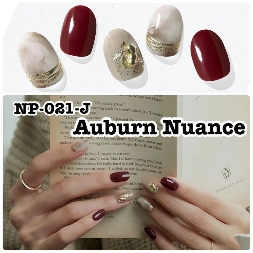 ohora ジェルネイルシール NP-021-J Auburn Nuance