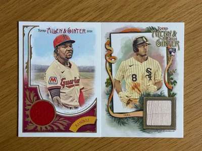 Topps Allen & Ginter 2026 レリックカード 2枚セット