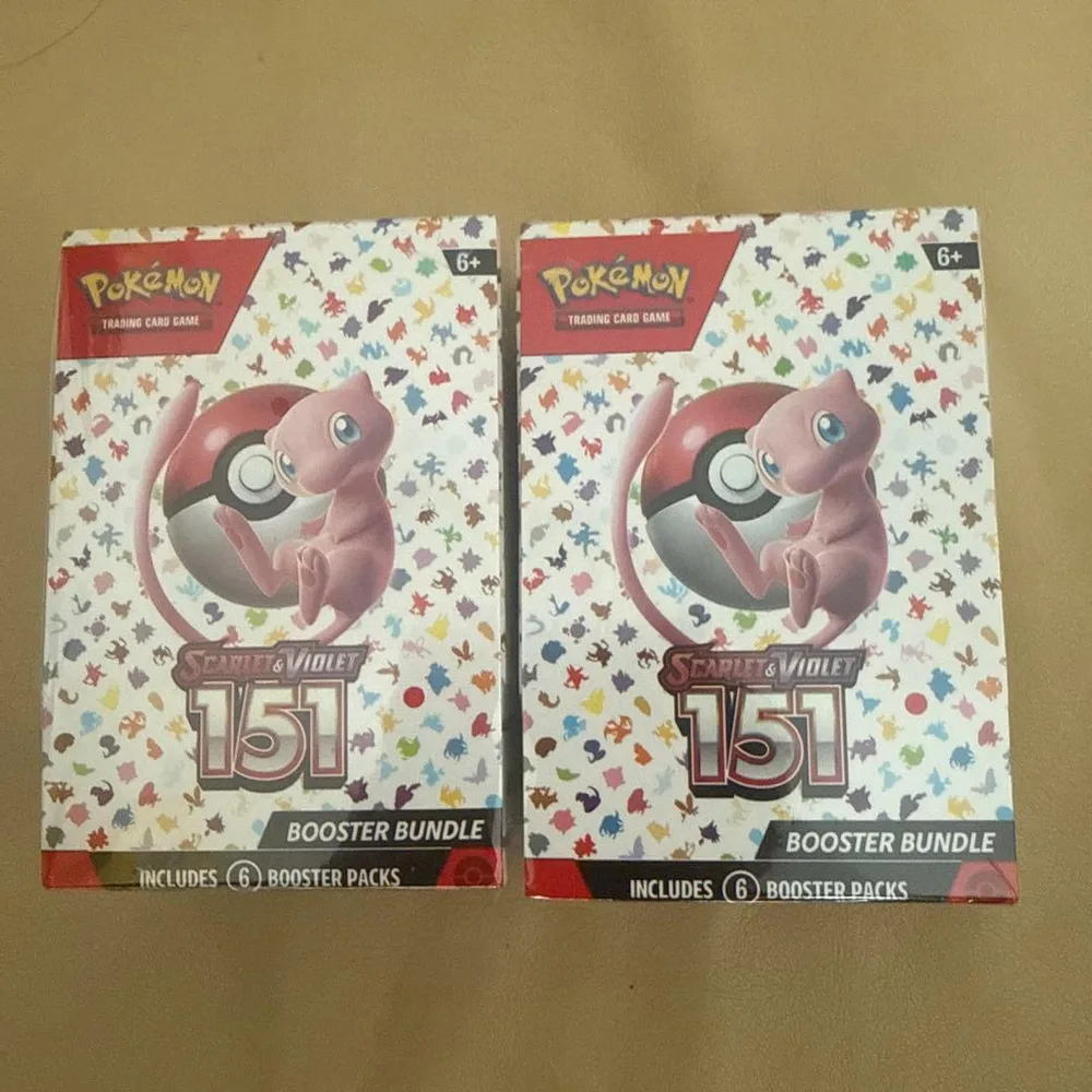 Pokemon Card Overseas Edition 151 Booster Bundle ชุด 2 ชิ้น