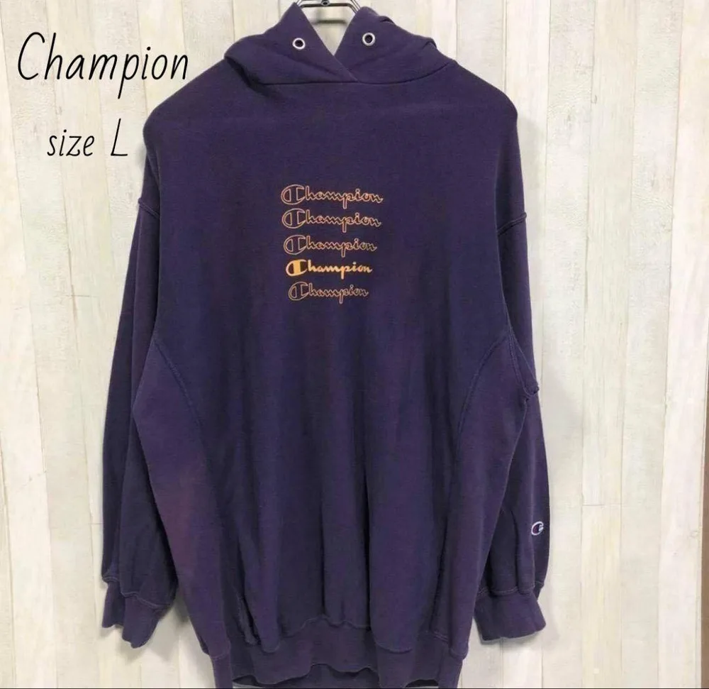 Champion チャンピオン刺繍ロゴ スウェット トレーナー リバースウィーブ