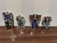 戦隊ヒーロー ミニプラ ロボット フィギュア 4体セット