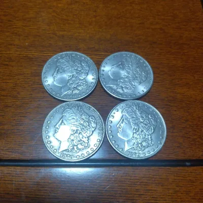 Morgan Dollar Replica 1879 ชุด 4 ชิ้น