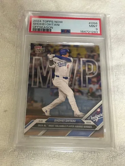 祝MVP PSA9 大谷翔平 SHOHEI OHTANI 2024 topps