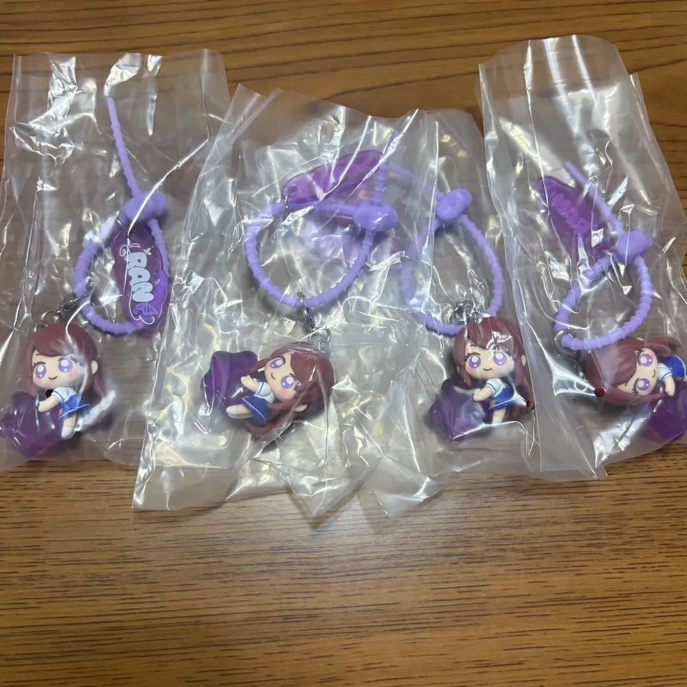 アイカツ! カラフルマルチチャーム 紫吹蘭×4 ガチャ