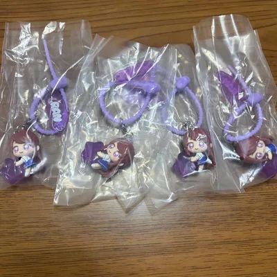 アイカツ! カラフルマルチチャーム 紫吹蘭×4 ガチャ